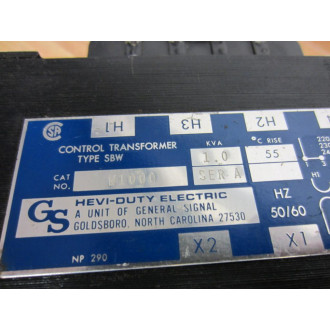 Hevi-Duty W1000 Transformer - Used
