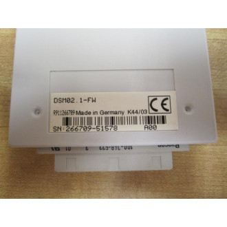 Indramat DSM02.1-FW Software Module DSM021FW