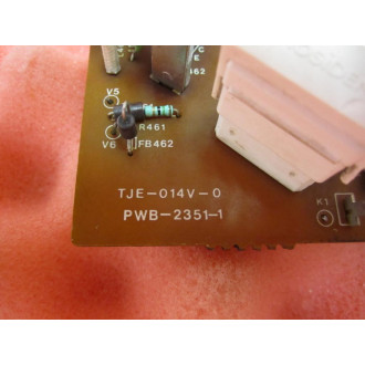 TJE-014V-0 Circuit Board - Used