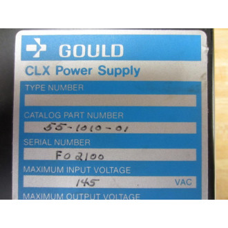 Gould 55-1010-01 CLX Power Supply - Used