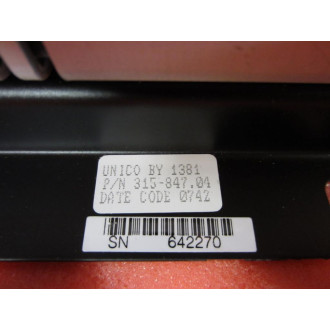 Unico 315-847.04 Power Supply - Used
