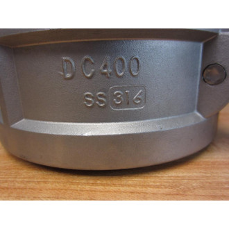 DC 400 4" SS Dust Cap DC400 - New No Box