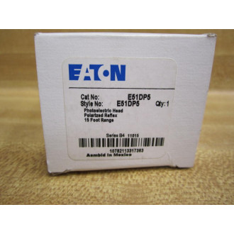 Cutler Hammer E51DP5 Eaton Retro Reflective Head Series B4