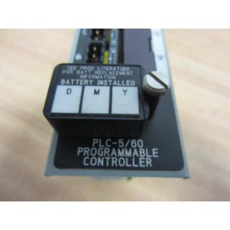 Allen Bradley 1785-L60B CPU Module 1785L60B Series D 1785-L60BD - Used