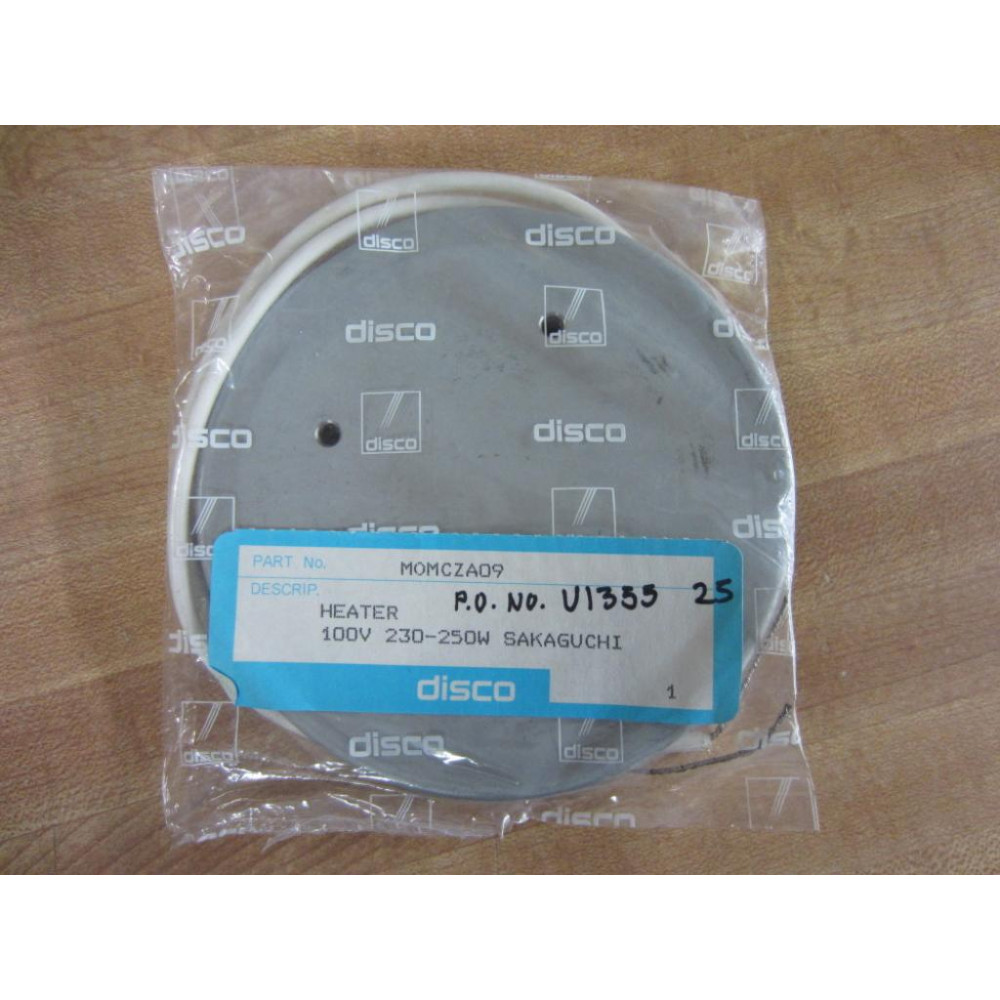 Disco MOMCZA09 Heater 100V 230-250W SAKAGUCHI