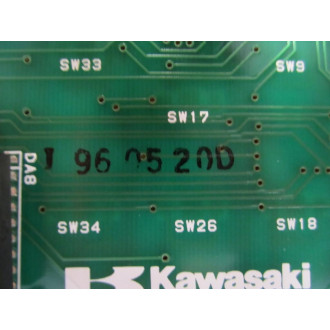 Kawasaki 1 96 05 20D 1960520D Pendant Circuit Board - Used