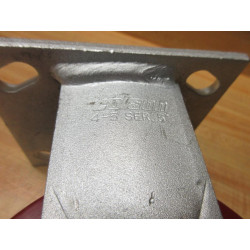 Colson 5X2 Caster Wheel 5" Rigid Plate, 4-5 SER.5" - New No Box