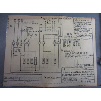 Signode P-16310 P16310 Electric Brake Control - Used