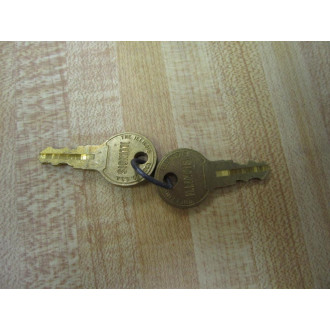 PBL15 Pushbutton Locking Key With Key