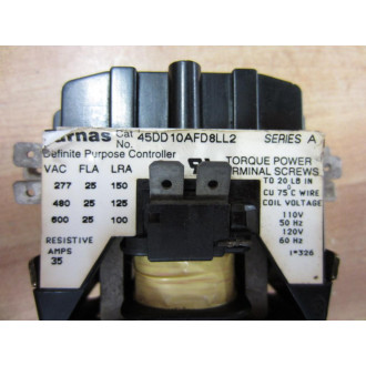 Furnas 45DD10AFD8LL2 Contactor Series A - Used