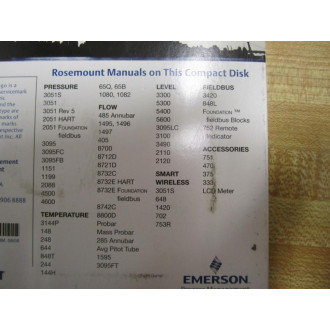 Rosemount 00822-0100-0010 0082201000010 Product Manual Rev BM