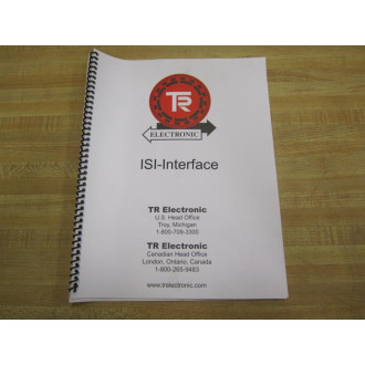 TR Electronic TR-E-TI-GB-0018-00 TRETIGB001800 Manual - New No Box