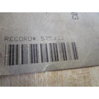 Harris VG21A108 Seat Insert - New No Box