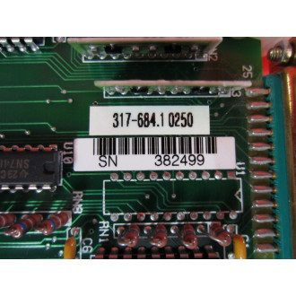 Unico 317-684.1 0250 31768410250 317-684.1 Circuit Board - Refurbished