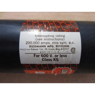 Bussmann LPS 300 LPS300 Low-Peak Fuse 300A 600V