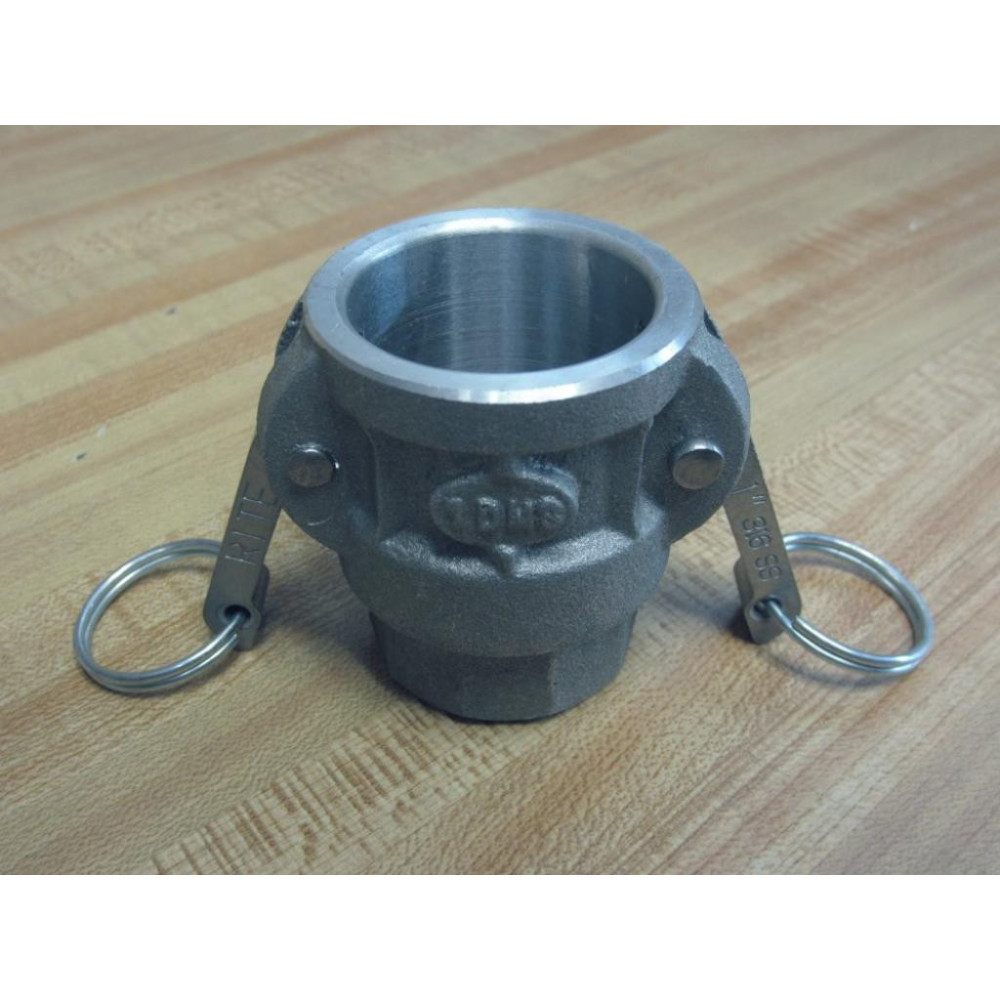 FPS 1160-0401 RITE 1" 316 SS Coupler 11600401 - New No Box