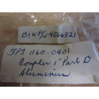 FPS 1160-0401 RITE 1" 316 SS Coupler 11600401 - New No Box