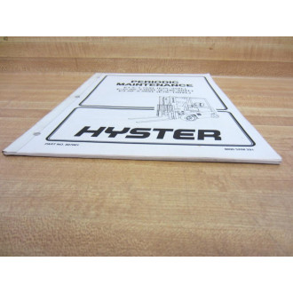Hyster 897001 Maintenance Manual 1993 E25-35XL EJ40-60XL - New No Box