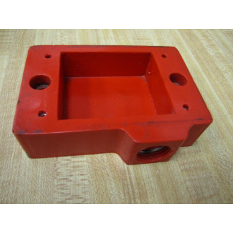 4 38" x 2 78" x 1 18" Receptacle Housing - Used