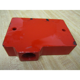 4 38" x 2 78" x 1 18" Receptacle Housing - Used