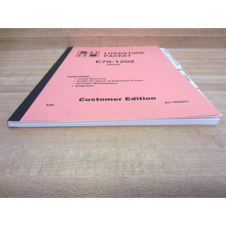 Hyster 1596631 Literature Packet E70-120Z Hy-1596631 - New No Box