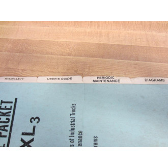 Hyster 1483967 Literature Packet E70-120XL3 Customer Edition - Used