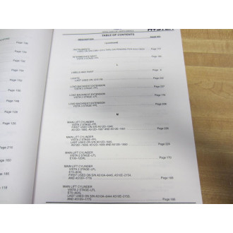 Hyster E70-80-100-120XL Hy-E7080100120XL Parts Manual - New No Box