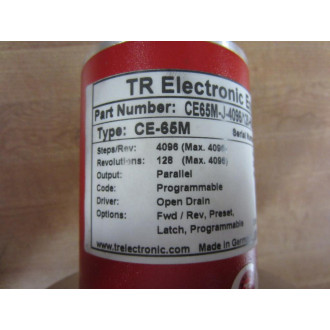 TR Electronic CE65M-J-4096128-H04BD-M06UAU9 Encoder CE-65M - Used