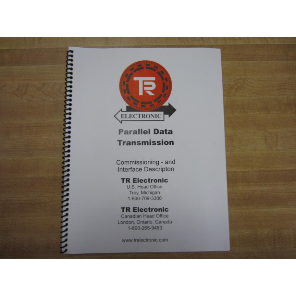 TR Electronic TR-ECE-TI-GB-0054-00 Media Manual Only - New No Box