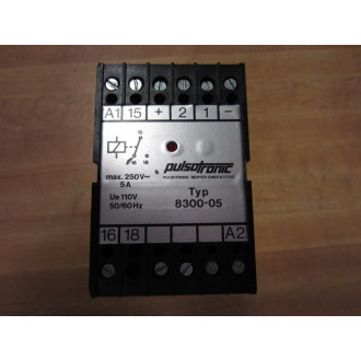 PULSOTRONIC 8300-05 830005 Module 250V 5A - Used