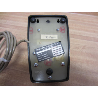 Multitone RSR20 ME 110-124V 0.1A 60HZ Vintage - Used