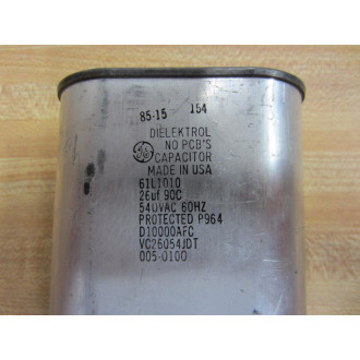 GE General Electric 61L1010 Capacitor 26uf 540VAC 60Hz - Used