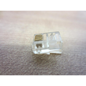 R.O.C. PT044 RJ11 Connector (Pack of 100)