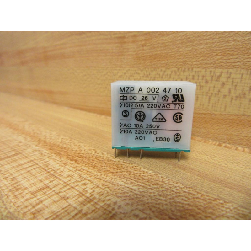 Feme MZP A 002 47 10 Miniature Relay MZPA0024710 Clear - New No Box