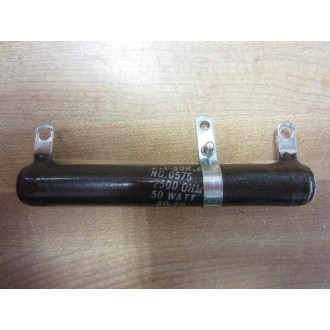 Ohmite 0575 Resistor 50 Watt 2500 Ohms