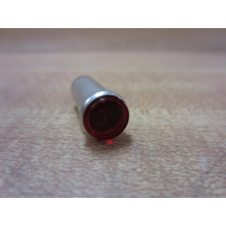 GML071 Bulb With Socket 120V Red Lens 2 Pin - New No Box