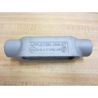 Appleton 34 C FORM 35 34 C Form 35 Conduit Body - New No Box