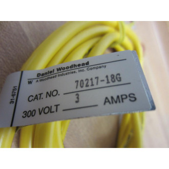 Daniel Woodhead 70217-18G 7021718G 70217 18G Cable - Used