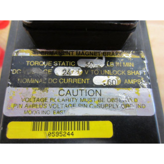 Moog 304-235 304235 Servo Motor Brushless 24V .60A - Used