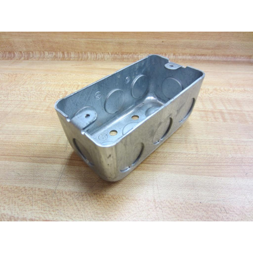 Appleton 4 X 2-18 X 1-78 4 x 2-18 X 1-78 Single Gang Outlet Box (Pack of 2) - New No Box
