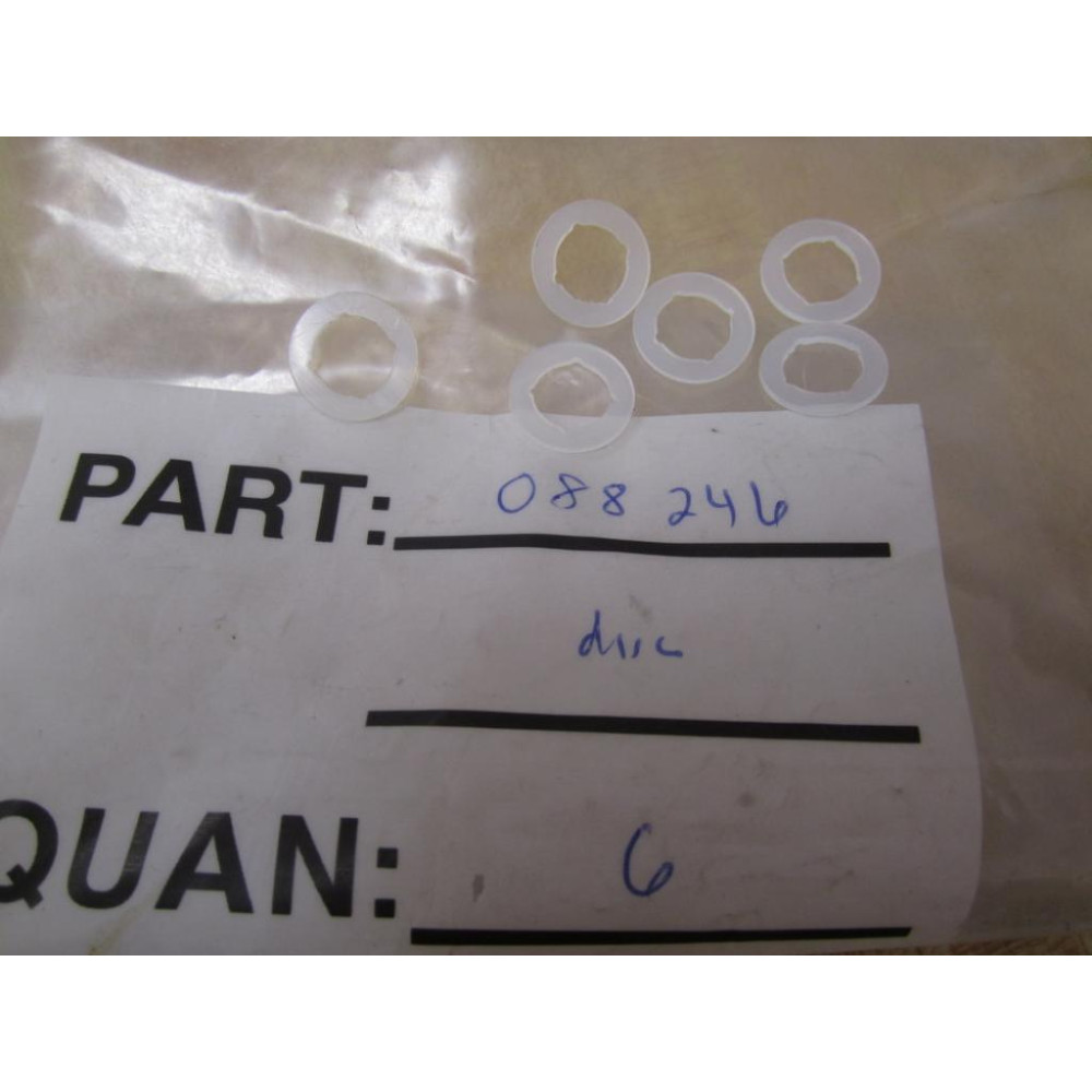 088246 Plastic Disc Bearing (Pack of 6)