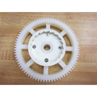 155329 White Plastic Gear 79-Teeth - New No Box