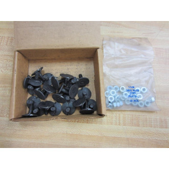 14 -20X 34 CBN STL Elevator Bolt Fanged Head (Pack of 25)