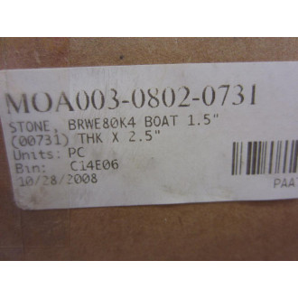 MOA003-0802-0731 BRWE80K4 Boat Rub Stone 1.5 - New No Box