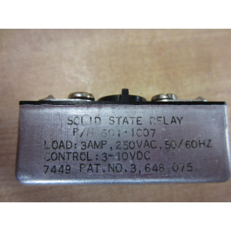 Teledyne 601-1007 6011007 Solid State Relay 3 Amp 250Vac - New No Box