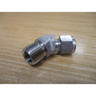 Parker 6MVEL6N-316 A-Lok Compression 45° Elbow 6MVEL6N316 (Pack of 10)