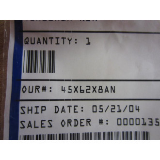 ISP 45X62X8AN Oil Seal (Pack of 2)