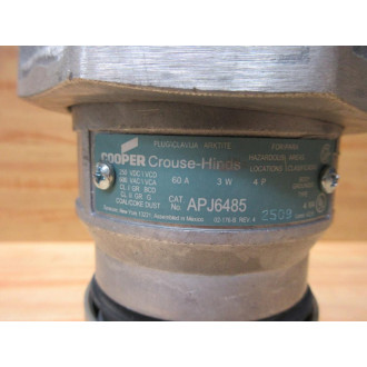 Crouse Hinds APJ-6485 Arktite Plug Receptacles APJ6485 Model 4M