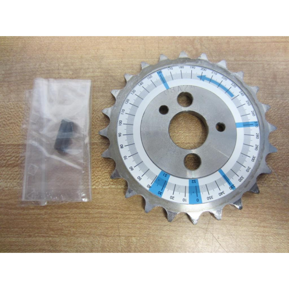 KW0005 Chain Sprocket 0-360 08A24 - New No Box