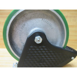 Albion PD0820019 Polyurethane Aluminum Wheel WBrake - New No Box